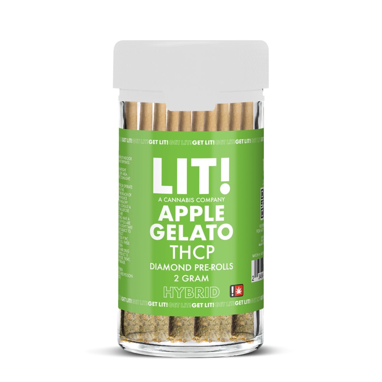 LIT THC-P Liquid Diamonds Pre Rolls – 10ct - Image 2