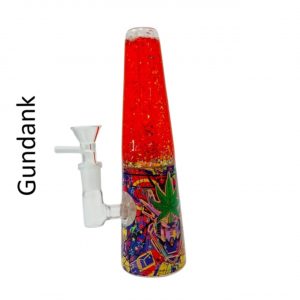 Alternative view of Lava Smoke Glycerin Water Pipe W/Led