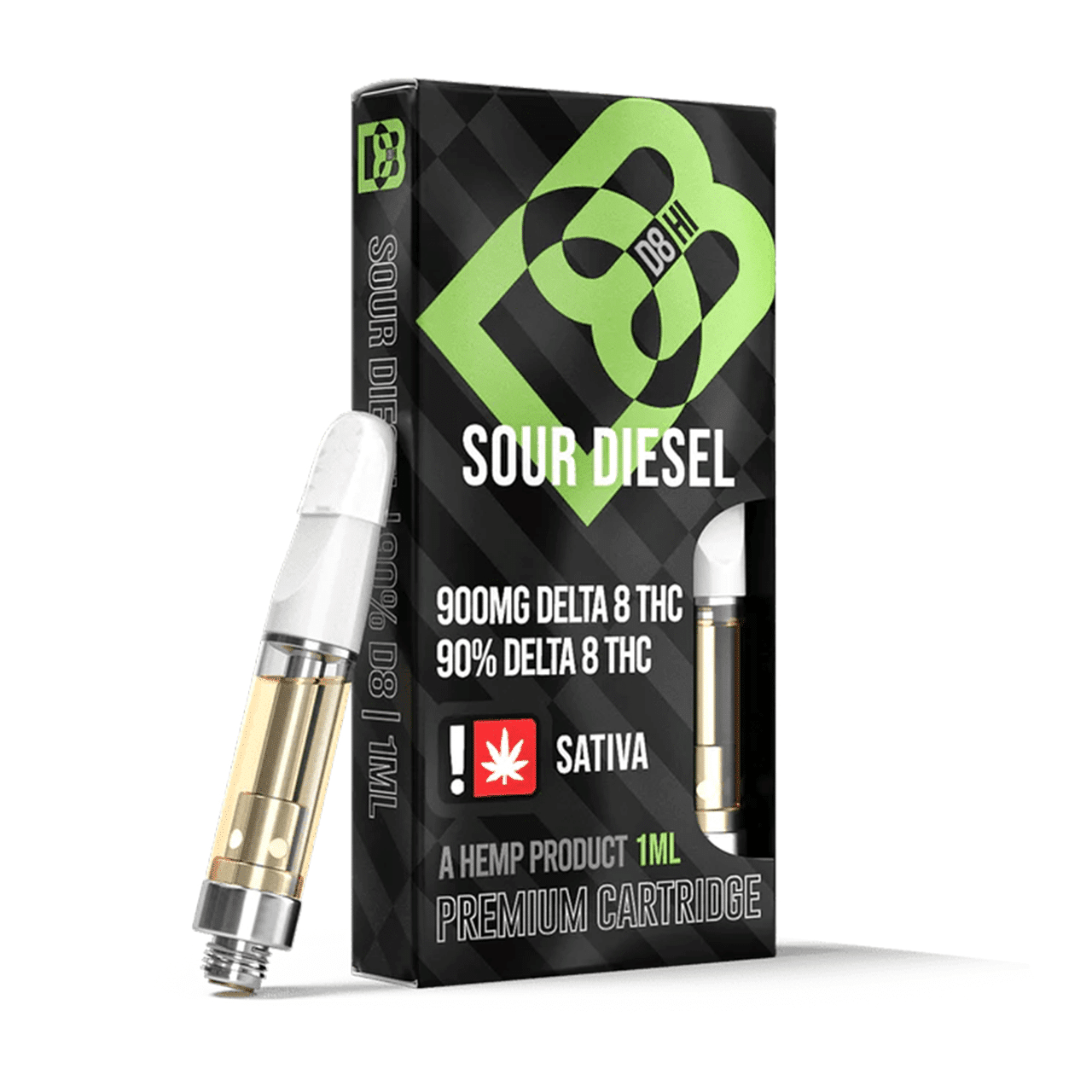 D8-HI Delta 8 Vape Cartridge | 1g - Image 5