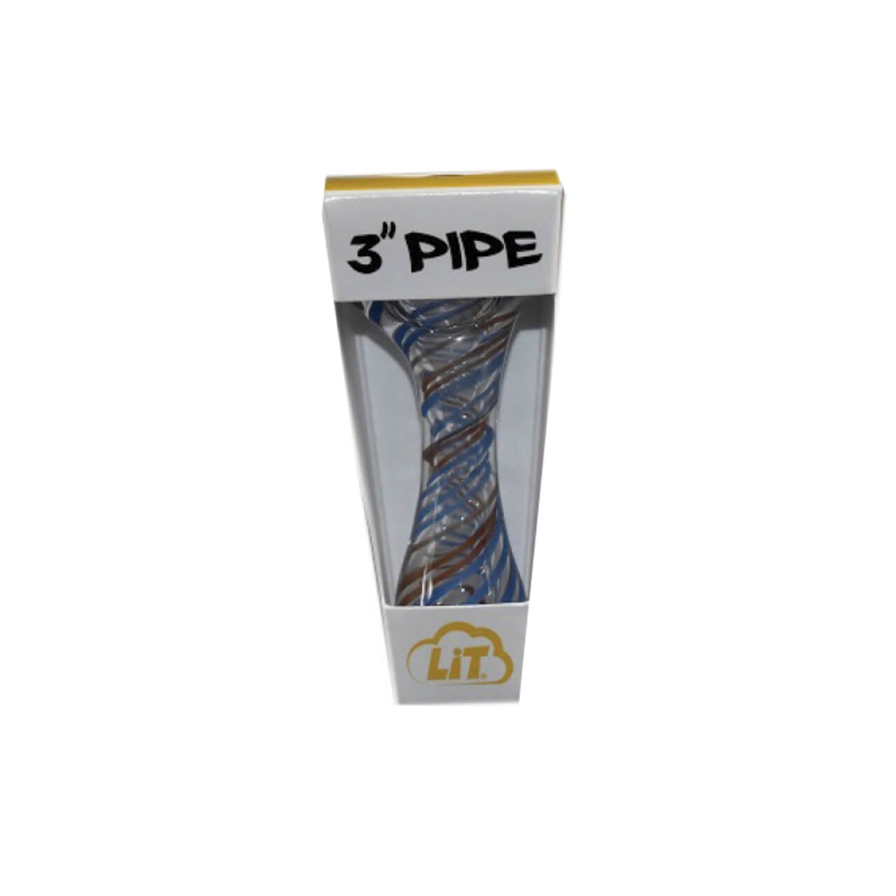 Lit Pipes 3″ Glass Pipe