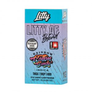 Litty THCA + THCP + HD9 AF Blend Cartridge 1G | Hemp-Derived Vape Cartridge - Image 3
