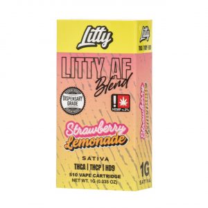 Litty THCA + THCP + HD9 AF Blend Cartridge 1G | Hemp-Derived Vape Cartridge