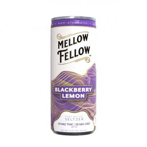 Mellow Fellow Seltzer D9+CBD Beverages 20MG - Image 3