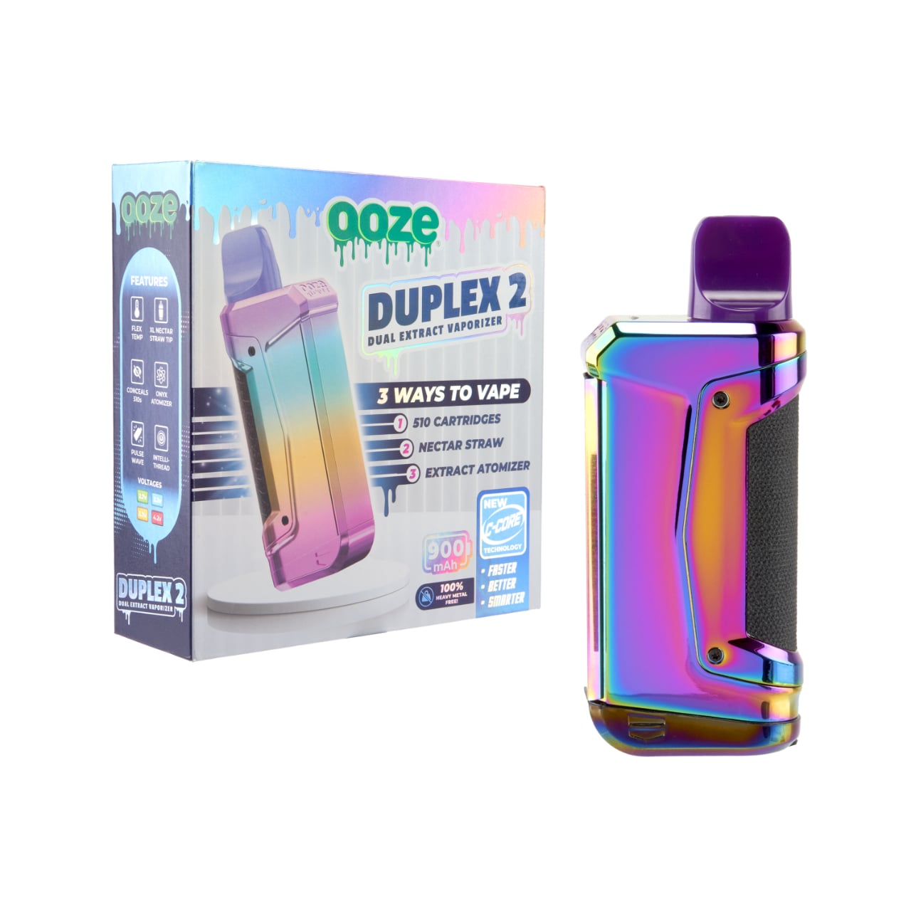 OOZE Duplex 2 Dual Extract Vaporizer - Image 3