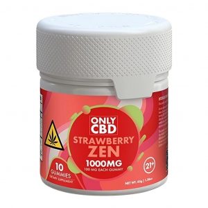 Alternative view of Only CBD Gummies Jar 1000MG