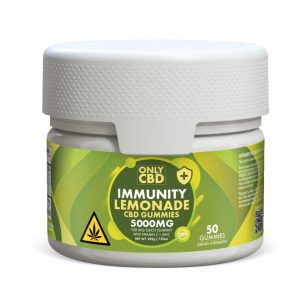 Alternative view of Only CBD Immunity Gummies 5000MG