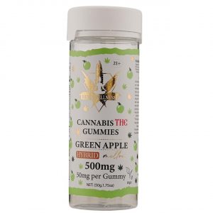 Hemp Wellness Pure Gold THC Gummies 500MG – 10CT - Image 4