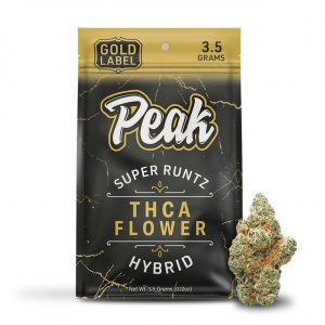 Peak Gold Label THCA Flower 3.5G