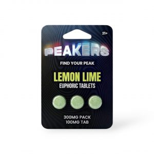 Alternative view of Peakers Euphoric Blend Tablets 300MG-3CT