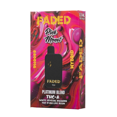Faded Platinum Blend THC-A THC-P Delta 8 Disposable - 8.8ml - Image 8