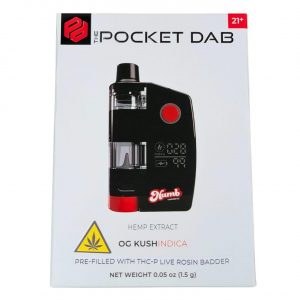 Alternative view of Pocket Dab THC-P Live Rosin Badder