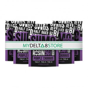 Half Bakd Sumo Resin Disposables 5 Pack Purple Churros