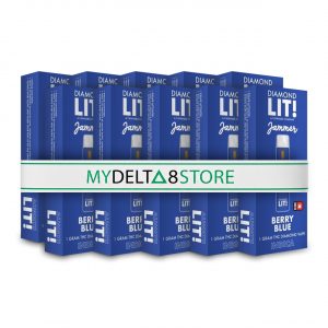 LIT Diamond Jammer Disposable 10 Pack berry blue