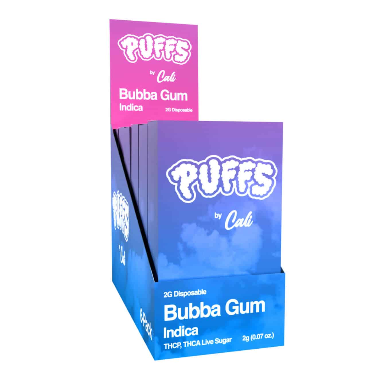 Puffs by Cali Extrax THC-P/THC-A Live Sugar Resin Disposable - 2G - Image 5