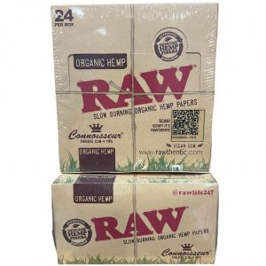 RAW Rolling Papers 1PK – King Size Slim with tips