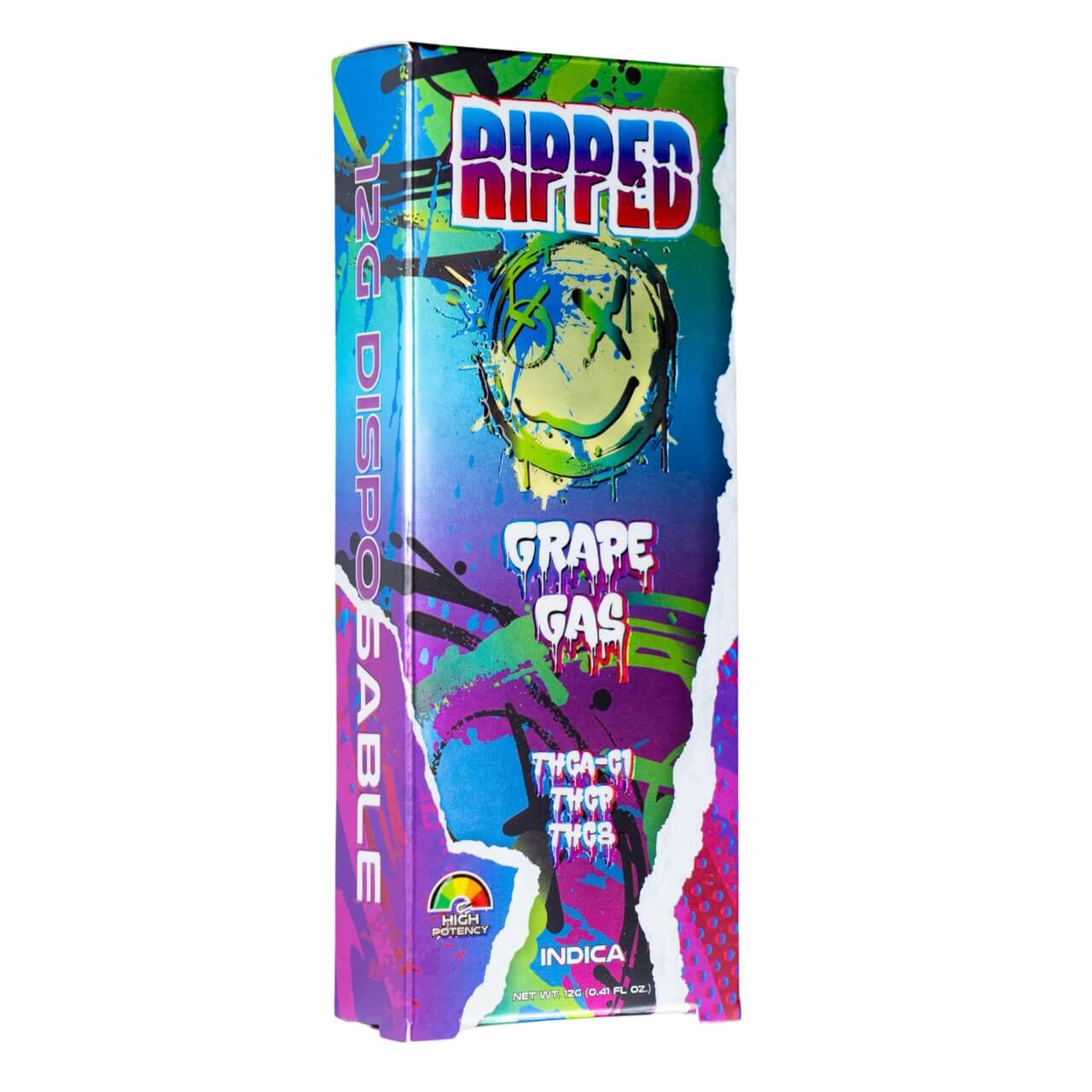 Ocho Ripped THCA-C1 + THC-P + THC8 High Potency Disposable | 12G - Image 5