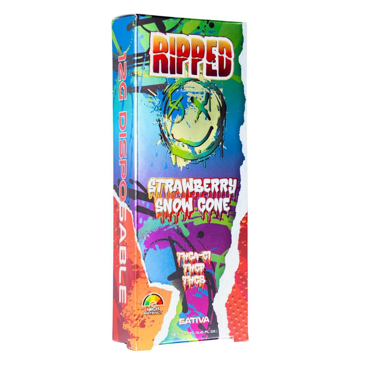 Ocho Ripped THCA-C1 + THC-P + THC8 High Potency Disposable | 12G - Image 7