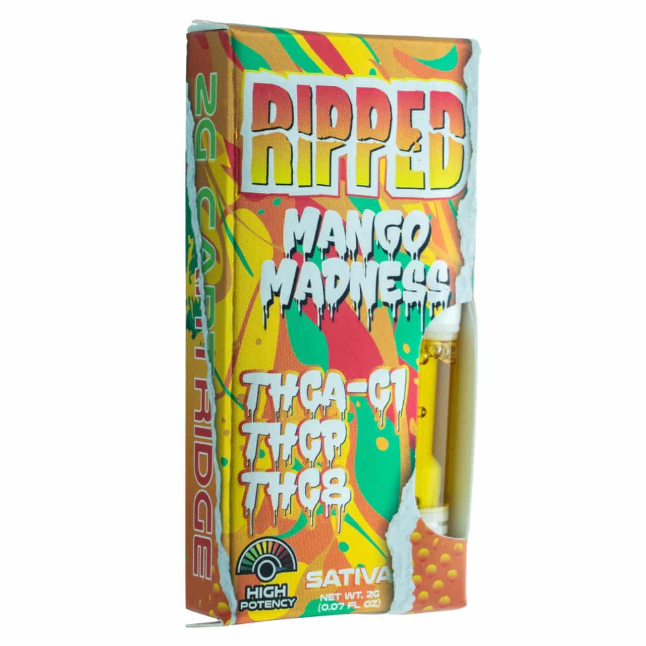 Ocho Ripped THCA-C1/THC-P/THC8 High Potency Cartridge - 2G - Image 5