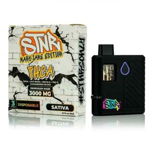 STNR Mary Jane Blend Delta-9/THC-A/THC-P Live Resin Disposable – 3G - Image 3