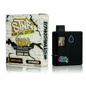 STNR Mary Jane Blend Delta-9/THC-A/THC-P Live Resin Disposable – 3G - Image 7