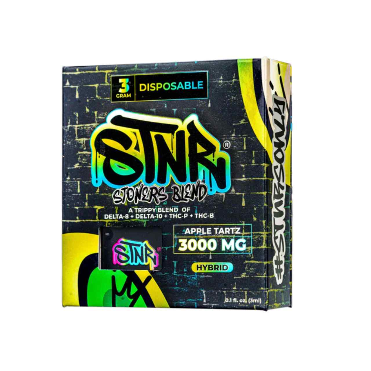 STNR Stoners Blend Delta-8/Delta-10/THC-P/THC-B Disposable – 3G - Image 10