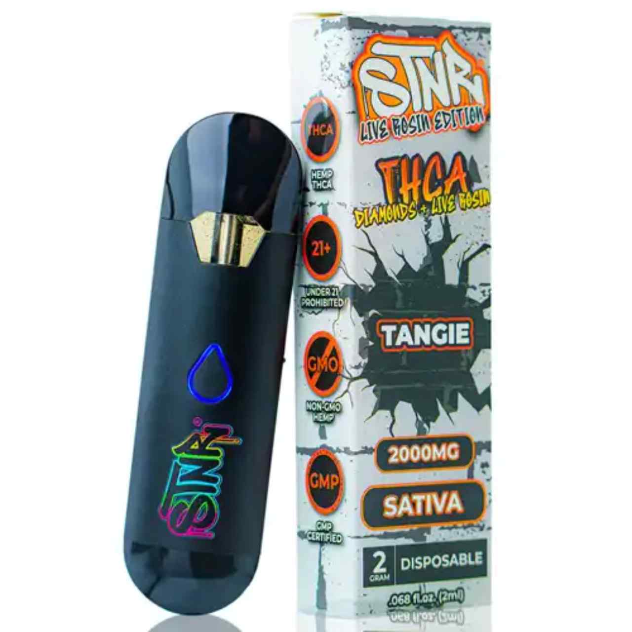 STNR THC-A Diamonds & Live Rosin Edition Disposable – 2G - Image 5