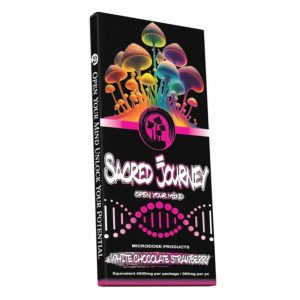 Alternative view of Sacred Journey Mushroom Chocolate Bar | Premium Functional Mushroom Chocolate