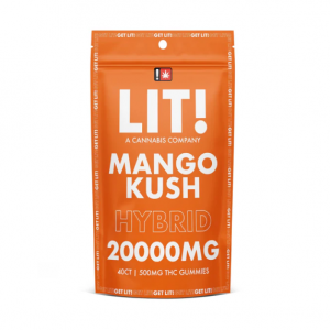LIT THC Gummies 20,000MG – 1PK – 40CT