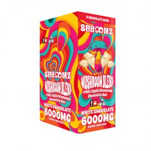 Shroomz Mushroom Blend THC Liquid Diamond Chocolate Bar - Image 4