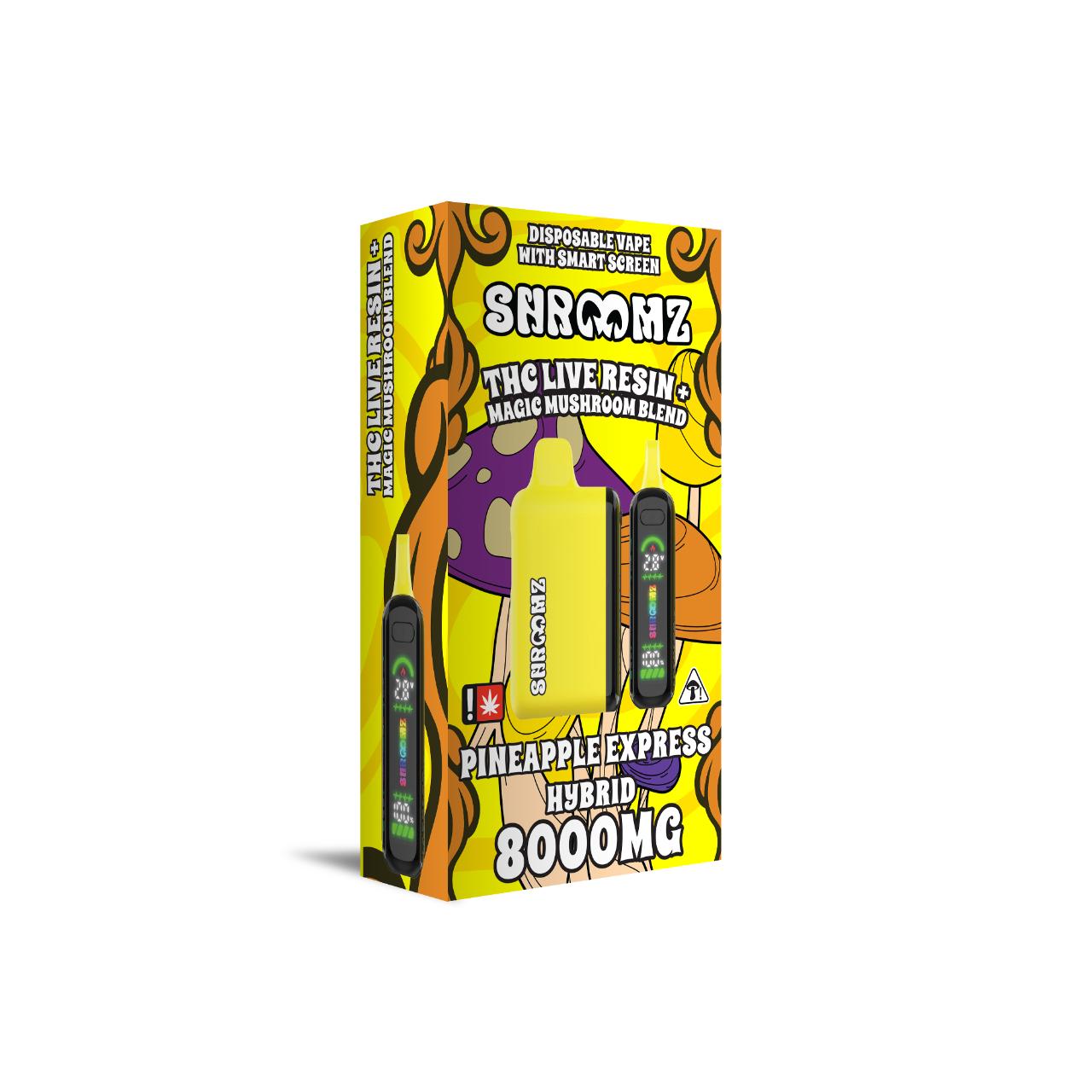 Shroomz THC Live Resin Magic Mushroom Blend Disposable 8G - Image 4