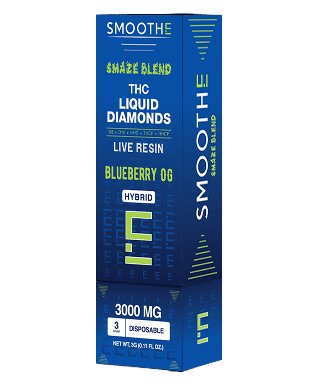 SMOOTHE Smaze Blend THC Liquid Diamonds Live Resin Disposable - Image 7