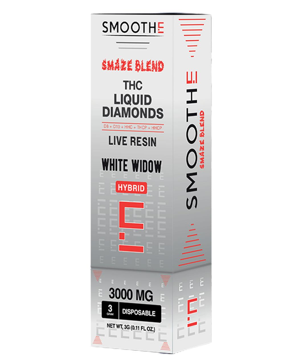 SMOOTHE Smaze Blend THC Liquid Diamonds Live Resin Disposable - Image 2
