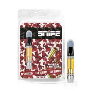 Alternative view of Snipe THCP Explosive Blend Cartridge 1G