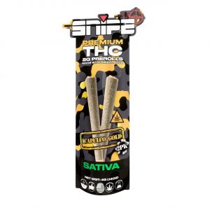 Alternative view of Snipe THCP Premium Prerolls 2G – 2CT