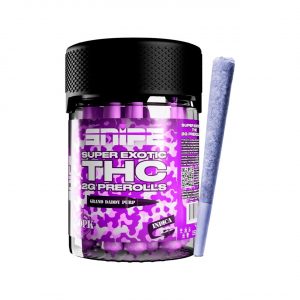 Alternative view of Snipe THCP Purple Prerolls Jar 2G – 50PK