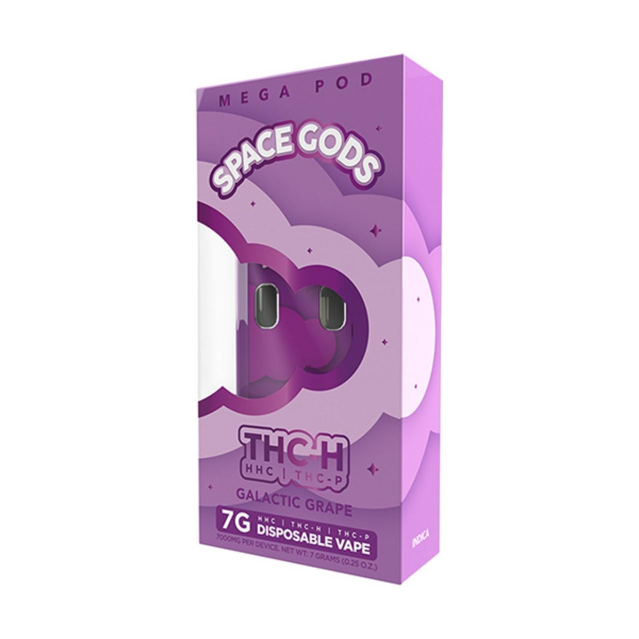 Space Gods Mega Pod THC-H/HHC/THC-P Disposable – 7G - Image 16