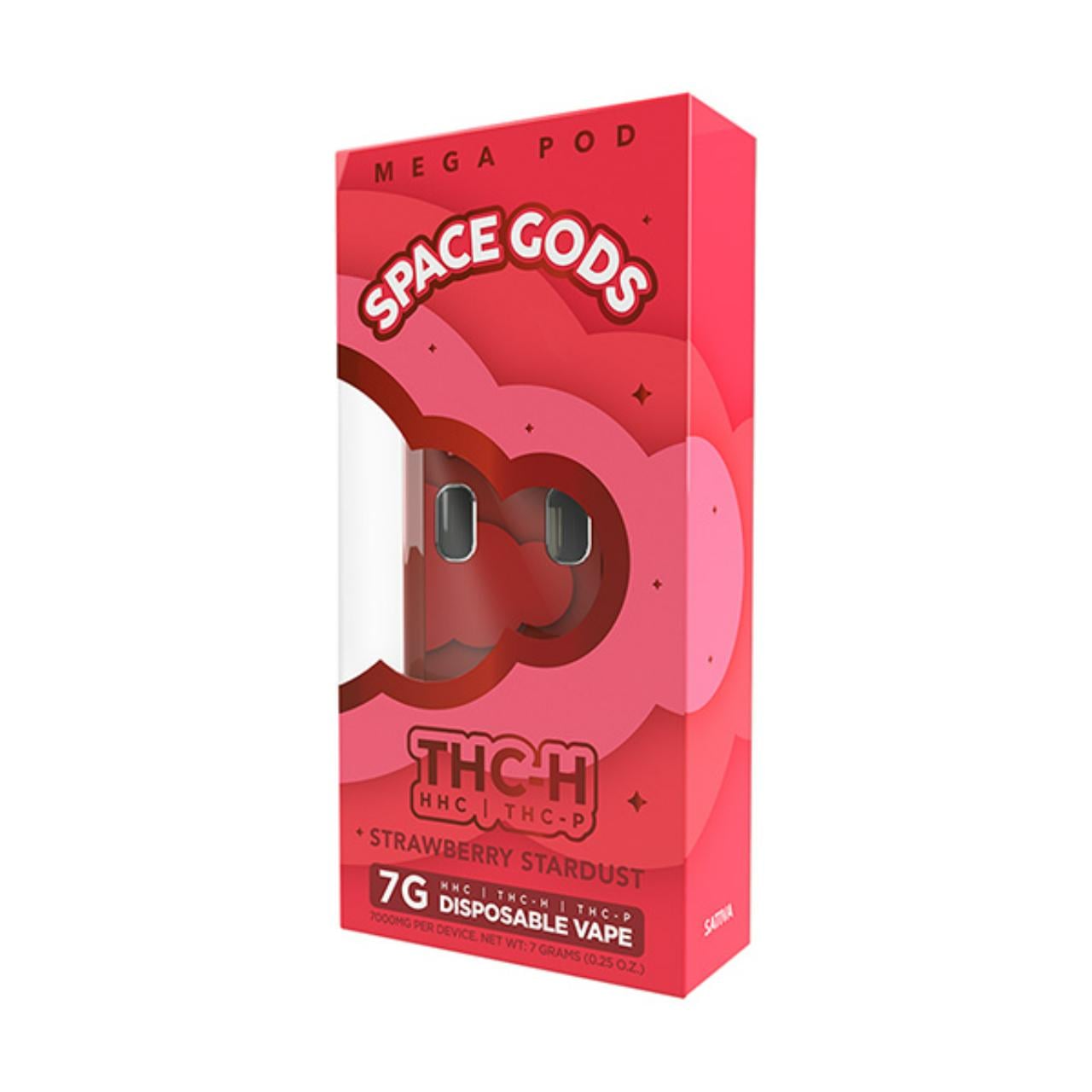 Space Gods Mega Pod THC-H/HHC/THC-P Disposable – 7G