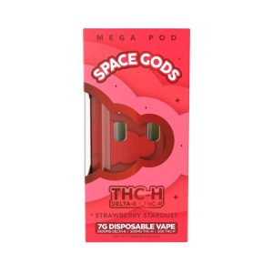 Space Gods Mega Pod THC-H/D8-THC-P Disposable – 7G - Image 3