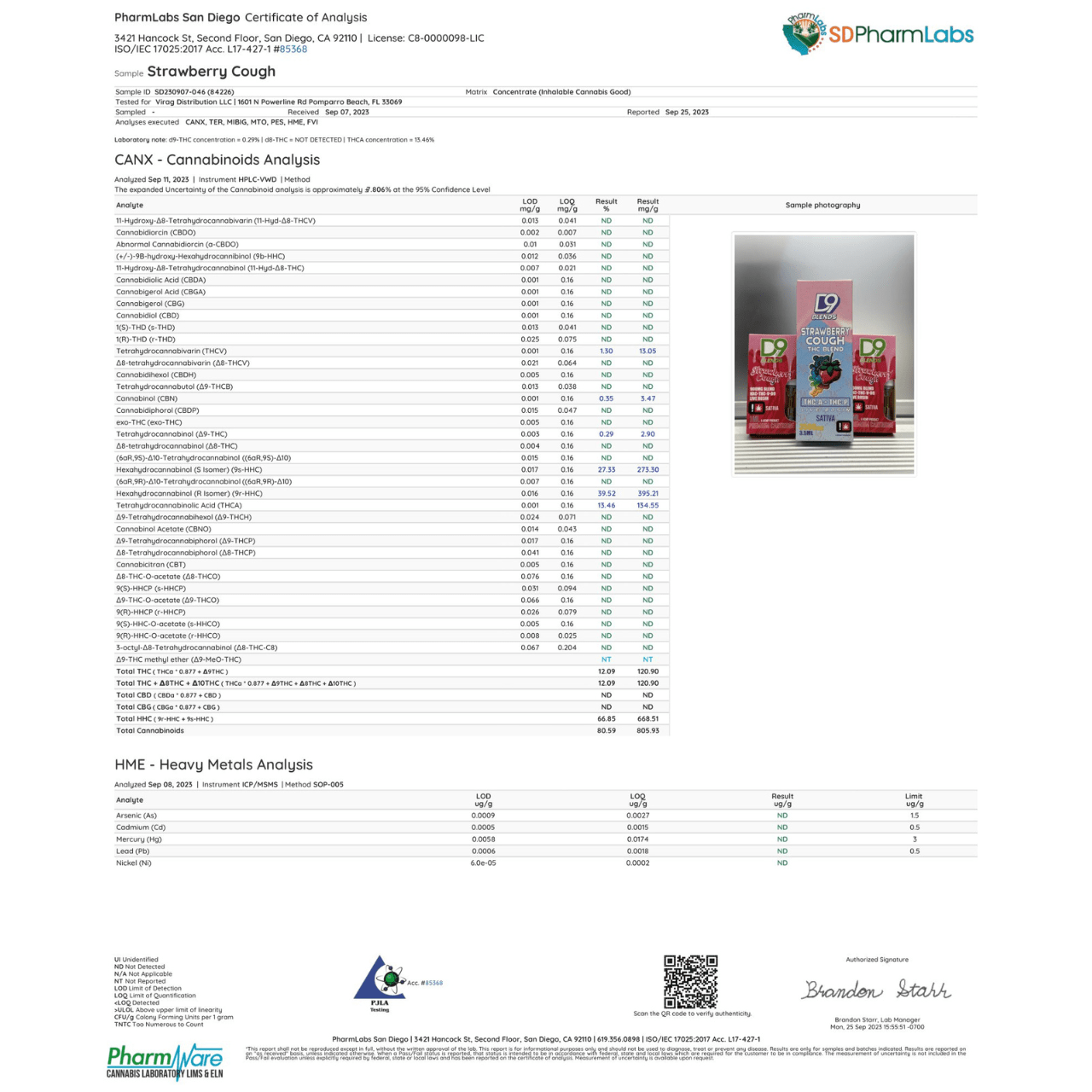 D9-HI Delta 9 Premium Cartridge Blends - Image 9