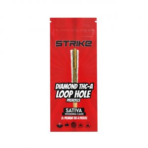 Alternative view of Strike Diamond THC-A Loop Hole Prerolls 2G-1CT