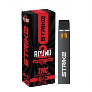 Strike Round 2 Series THC Disposable 2G - Image 3