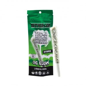 Alternative view of Strike THC-A Diamond Prerolls 2G-1CT