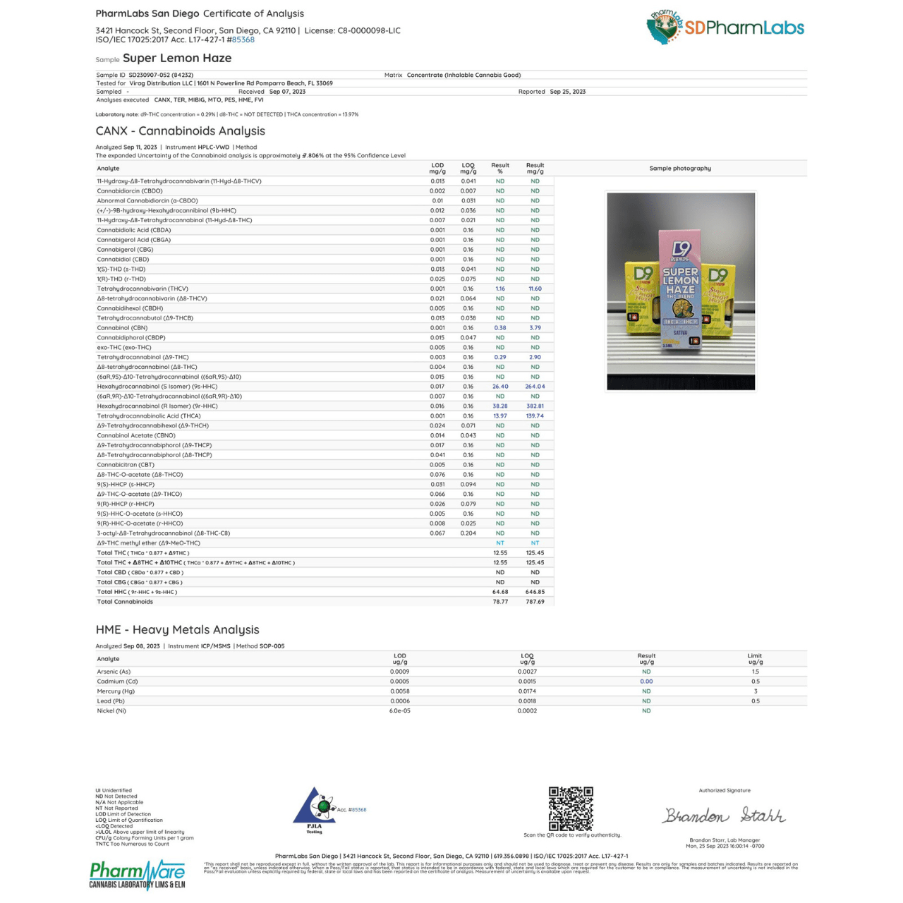 D9-HI Delta 9 Premium Cartridge Blends - Image 7