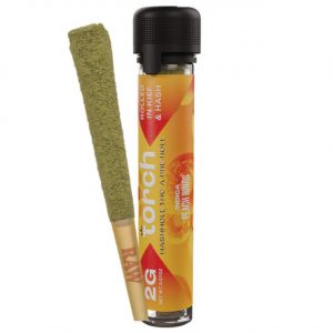 Alternative view of TORCH Hashole THC-A Preroll 2G