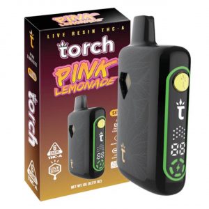 Alternative view of TORCH Pulse THC-A Live Resin Disposable 6G