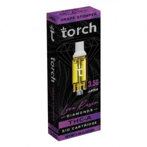 TORCH THC-A Live Resin Diamonds Cartridge 3.5G - Image 4