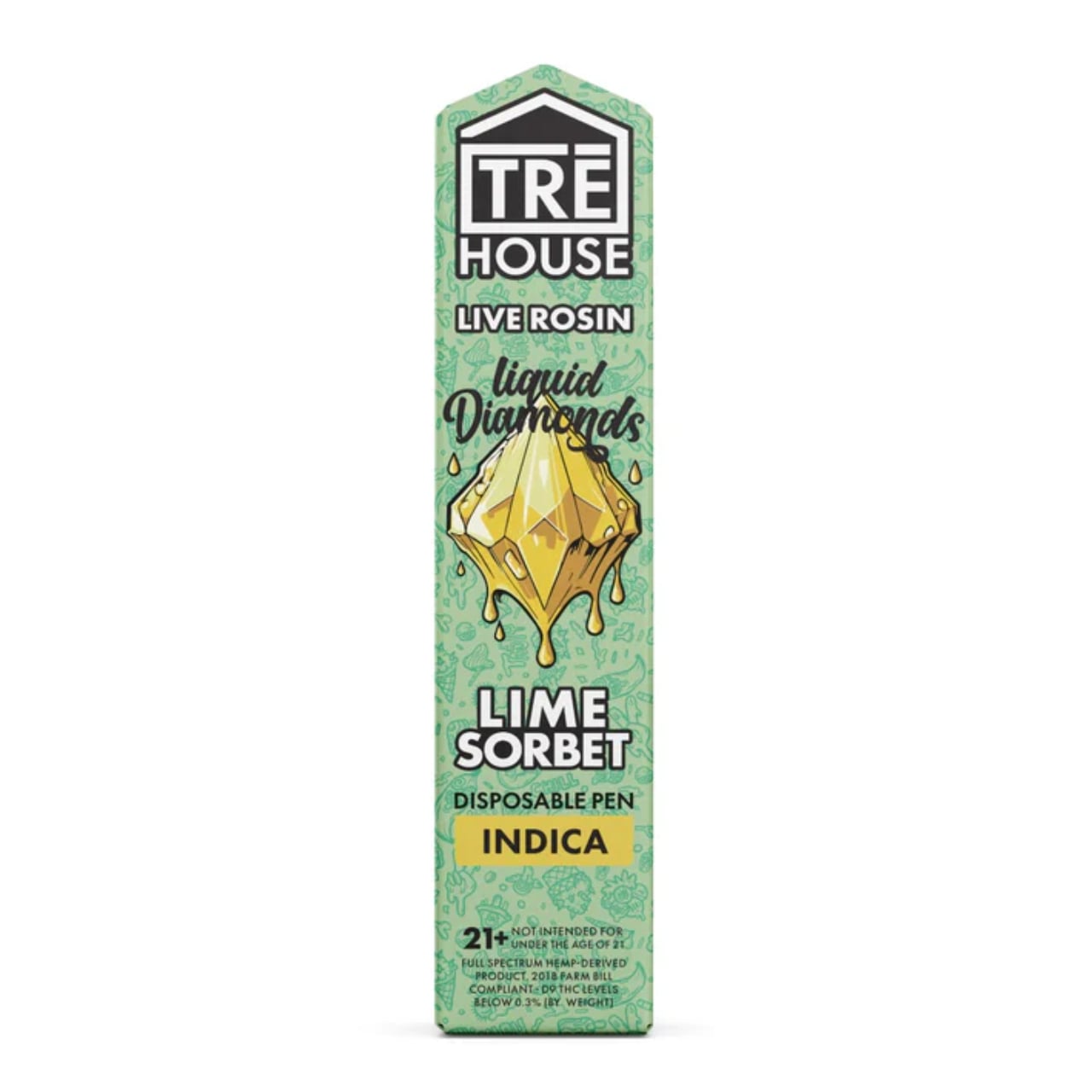 TRĒ House Live Rosin Liquid Diamonds Disposable – 2G