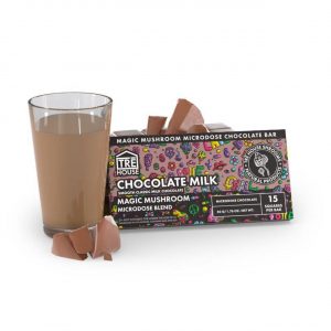 Alternative view of TRĒ House Magic Mushroom Blend Chocolate Bar – 50G