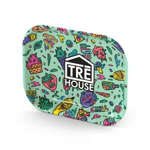 Alternative view of Tre House Metal Rolling Tray Original Collection