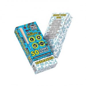 Tre House Premium Pre Roll Cones Shortys Unbleached – 50PK